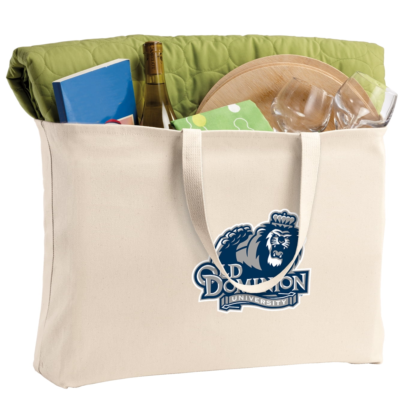 ODU Tote Bag Large Old Dominion Shopping Bag