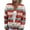 Light pink, variant on WTOBBY Women's Fashion Christmas Print Long Sleeve Knitted Cardigan Button Jacket, Festive and Cozy Holiday Sweater with Button Front for Winter Style,Deep Red L