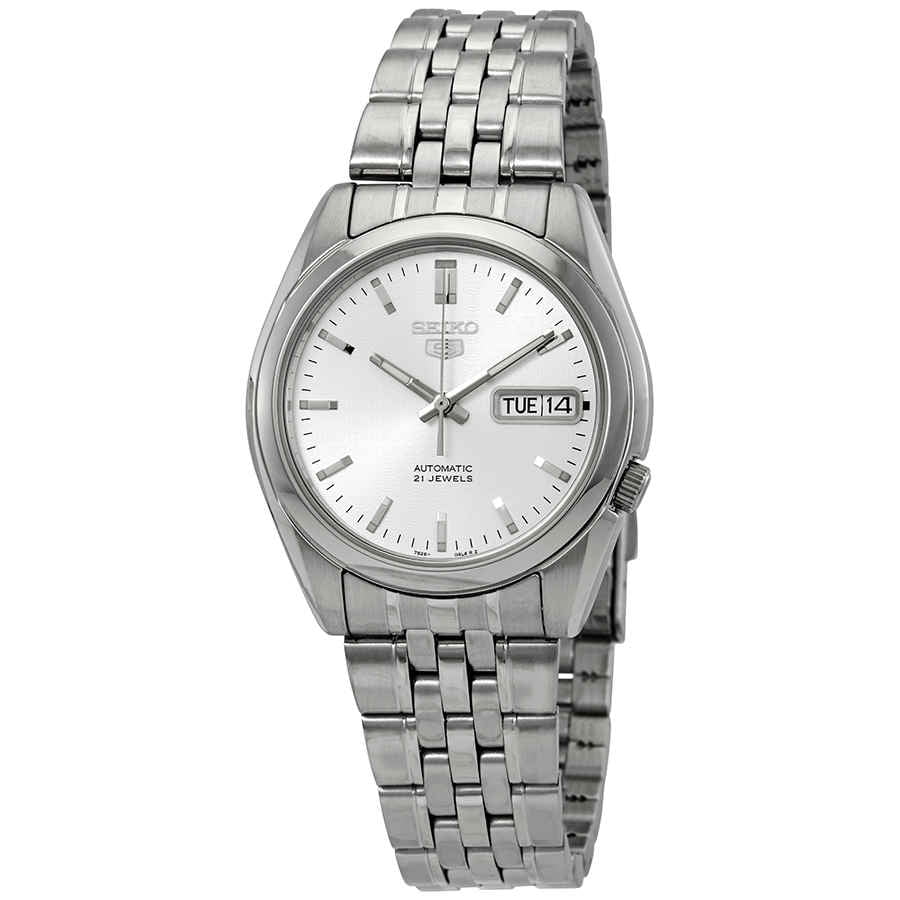 Seiko Men's snk355 automatic stainless steel dress watch 