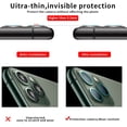 thumbnail image 4 of For iPhone 11 Pro Max Clear Back Camera Lens Screen Protector Protective Film Tempered Glass(3PCS), 4 of 7