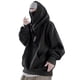thumbnail image 4 of Sudadera con capucha de otoño para hombre, ropa de calle elegante con cuello alto, ropa de calle, Sudadera con capucha de bolsillo grande para hombre, ropa de otoño, 4 of 5