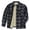 Grey Buffalo, variant on Men's Sherpa-Lined Fleece Shirt Jacket - GREY - M