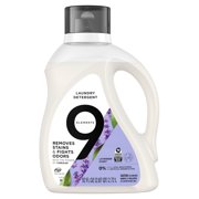 9 Elements Liquid Laundry Detergent, Lavender Scent, Vinegar Powered, 92 fl oz, 1 Count