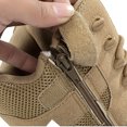 thumbnail image 3 of Zapatos Botas militares para hombre de senderismo con tobillo alto y cremallera lateral con cordones para acción de combate militar DQrwqpou Tenis De Mujer Tenis De Hombre, 3 of 8