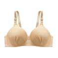 thumbnail image 5 of Loopsun Womens Bra Plus Size, Bras for Women, Womens Middle Aged and Elderly Bras without Steel Rings Large Size Underwear Comfortable Bra Beige L, 5 of 5