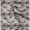 thumbnail image 1 of Soimoi Pink Moss Georgette Fabric Crow Bird Printed Craft Fabric by the Yard 44 Inch Wide, 1 of 6
