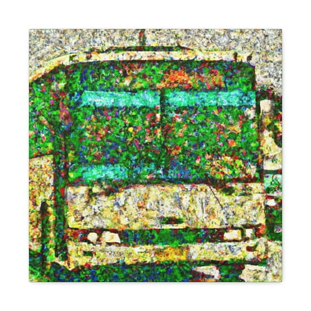 

Bus in Pointillism - Canvas