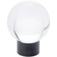 thumbnail image 2 of Plymor Black Acrylic Egg, Marble, Ball or Sphere Display Holder Stand, 0.75" H x 1.25" W (12 Pack), 2 of 2