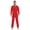 Red, variant on CHICTRY Men's Long Sleeve Zipper Coveralls Lightweight Mechanics Jumpsuits Workwear Work Overalls Khaki 3XL
