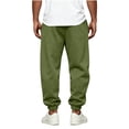 thumbnail image 6 of 8 Colors Baggy Oversized Jogger Sweatpants for Men,Elastic Waist Drawstring Seam Detail Soft Pants with Cuffed Ankles for All Season Casual Outfits, 6 of 6