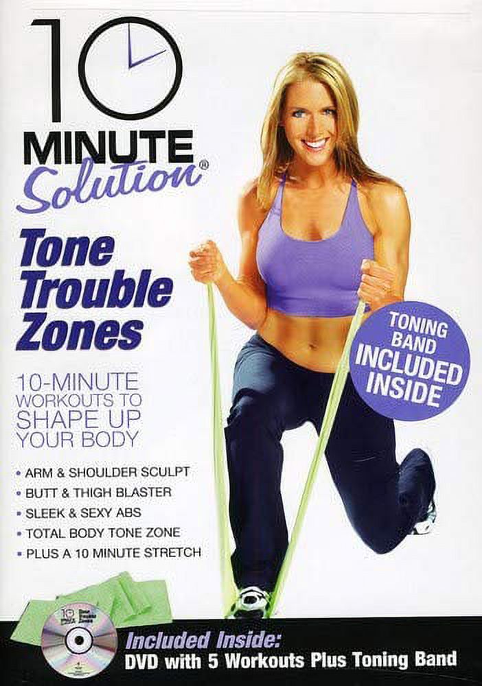 10 Minute Solution: Tone Trouble Zones (DVD), Starz / Anchor Bay, Sports & Fitness - image 2 of 2