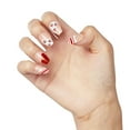 thumbnail image 2 of imPRESS Holiday Press-On Nails, Heartfelt, White, Medium Length, Coffin Shape, 30 Ct., 2 of 13