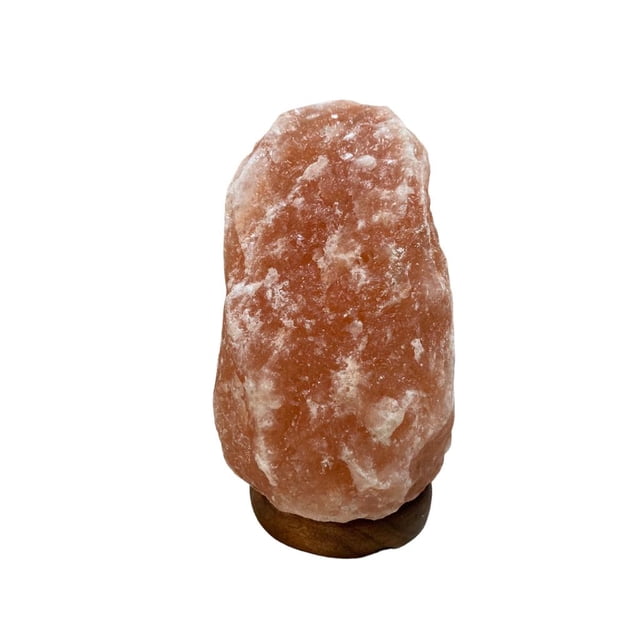 Lámpara De Sal Del Himalaya Original Mide 17-20cm Pesa 2-3kg. Griica rustico