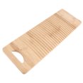 thumbnail image 4 of HAMPPLIES 1Pack Solid Wooden Washboard for Home Use Laundry Board Washboard 50x6.7x0.6in, 4 of 8