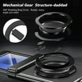 thumbnail image 6 of For Samsung Galaxy Z Flip 7 Case with Screen Protector, Ring Holder Kickstand Shockproof Rugged Full Body Protective Anti-Scratch Phone Case for Samsung Galaxy Z Flip 7, Gray, 6 of 12