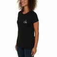 thumbnail image 2 of Calvin Klein Ladies' Logo Tee, Black Small, 2 of 3