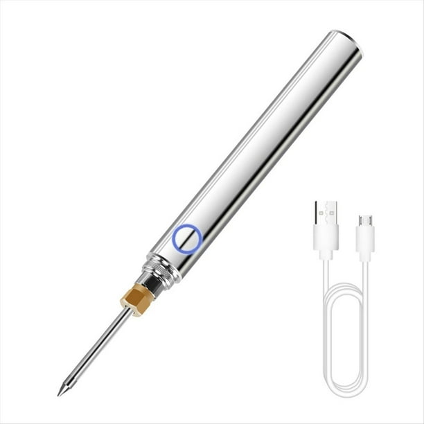 Soldador Recargable USB, Batería de Litio Doméstica, Pluma de Soldadura, Soldador Eléctrico Pequeño Portátil Usb