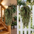 thumbnail image 6 of ALORINA Christmas Pine Teardrop Swag with Pinecones, 29.13 Inch Hanging Greenery for Wall Door and Winter Home Decor, 6 of 7