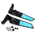 thumbnail image 2 of Becaristey 2x Motorcycle Rearview Side Mirrors Side Mirror Mirrors Motorcycle Accessories Universal Comfortable, 2 of 6