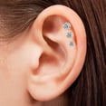 thumbnail image 2 of 16ga Ferido Ball Top 316L Surgical Steel Tragus Cartilage Barbell - Sold Each, 2 of 2