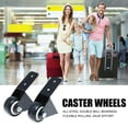 thumbnail image 2 of MasteelfCA 2 Pcs Roulettes Robustes pour Meubles Valise Roues Industrielles, 2 of 9