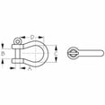 thumbnail image 2 of Sea Dog Marine 147230 0.37 in. Anchor Shackle, 2 of 2