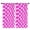 Pink Wavy Checkered, variant on Blackout Kids Curtains,Blue and White Wavy Checkered Children's Insulated Curtains Set Of 2,Bedroom Essentials,Toddler Room Decor 52"x84"