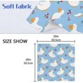 thumbnail image 7 of GZHJMY Cute Ducks Cloth Napkins 4 Pack - 20x20In Soft Washable Dinner Napkin Home Decor Napkin for Dinners Weddings Cocktail Kitchen Decorative Washcloths, 7 of 7