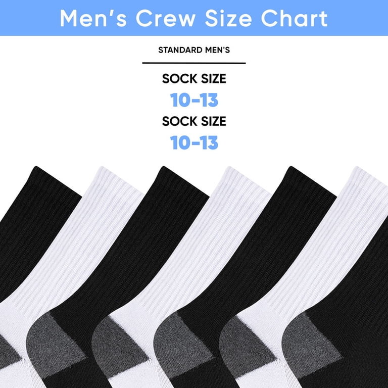 Cooplus Men's Crew Socks, 15-Pack photo 8