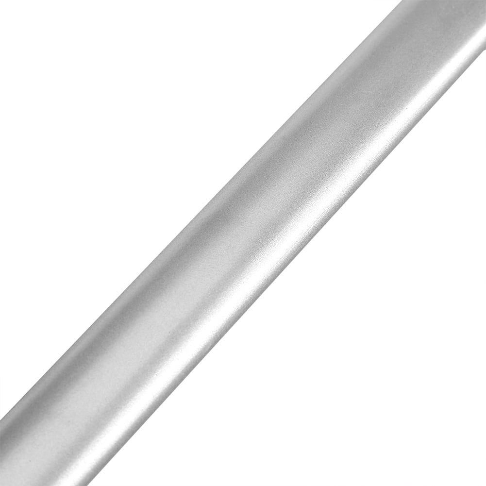 Nieyigj 600 Grit 12 Inch Portable Kitchen Knife Sharpening Rod Oval Diamond Sharpener Stick with Non-Slip Plastic Handle Black Silver