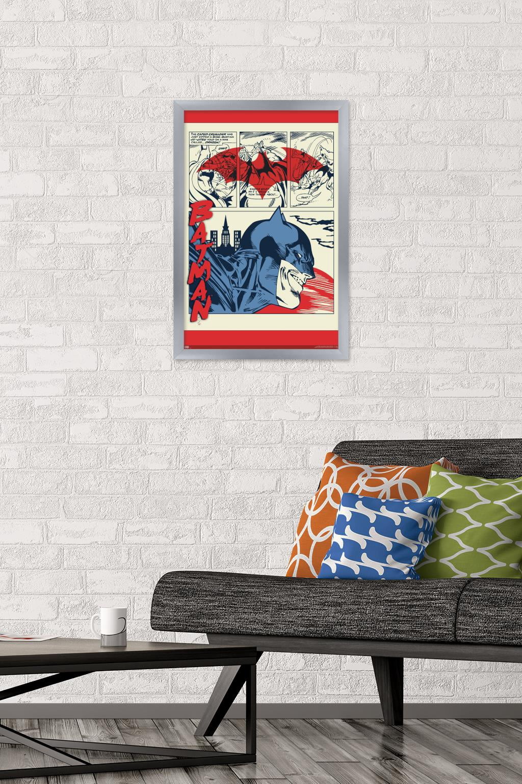 DC Comics Batman - Comics Wall Poster, 14.725" x 22.375", Framed