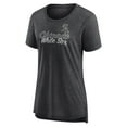 thumbnail image 2 of Women's Gray Chicago White Sox Practice Time Tri-Blend T-Shirt, 2 of 3