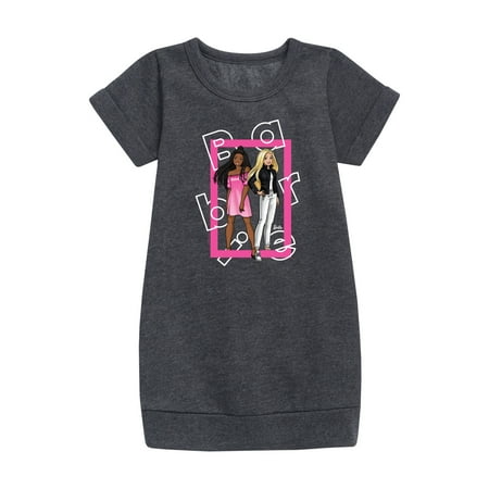 

Barbie - Out Of Box - Toddler And Youth Girls Fleece Dress