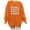 Orange_2, variant on Women's Halloween Sweatshirt Doll Reading Books Sweatshirt Cute Graphic Funny Pumpkin Print Pullover Tops University T Shirt Funny Party Clothes