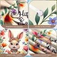 thumbnail image 3 of Cute Easter Banner Colorful Eggs Spring Background Floral Bunny Easter Backdrop for Easter Party Spring Celebration Family Gathering, 3 of 8
