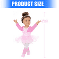thumbnail image 3 of Professional Dance Training Outfit For 18Inch Doll Lovely Ballet Dress Set Tutu Skirt Ballet Costume Doll Accessories, 3 of 9
