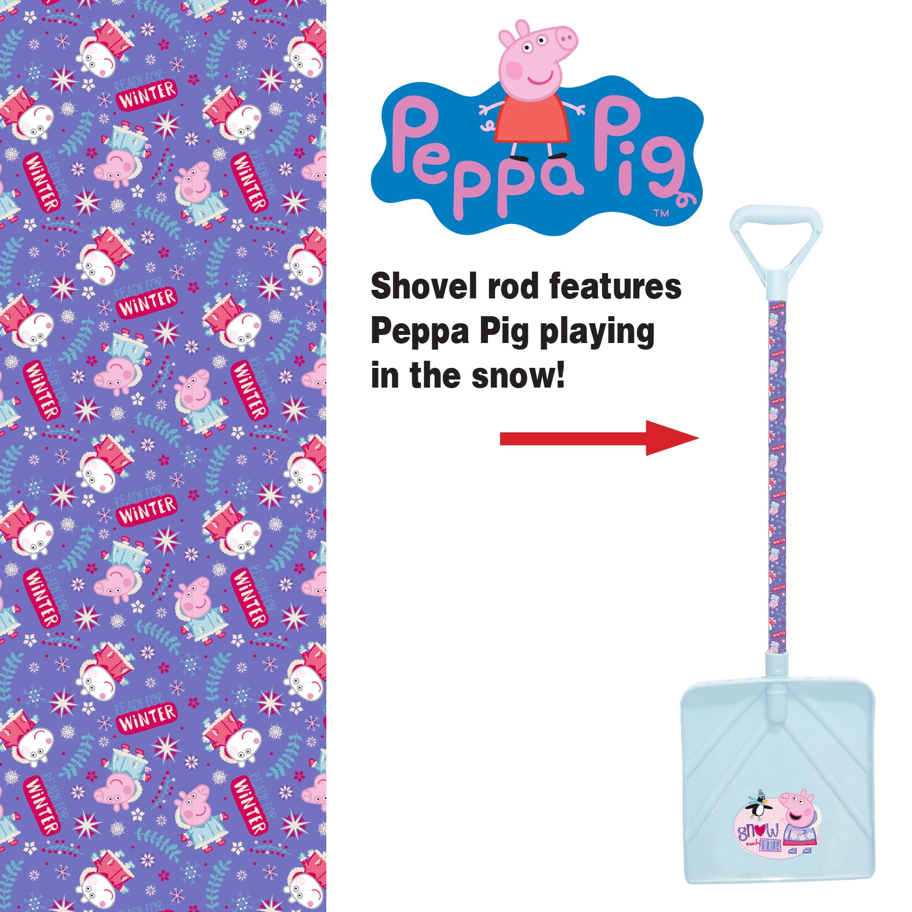 Peppa pig shovel wagon hotsell
