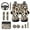 Cow Print Brown, variant on Jeiento Sloth Car Seat Cover Full Set with Steering Wheel Cover Seat Belt Strap Pads Armrest Pad Coasters Keychain Lipstick Holder Green 13 PCS Automobile Accessory Interior Decor