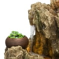 thumbnail image 4 of Alpine Corporation 52" Tall Indoor/Outdoor Waterfall Willow Tree Fountain with LED Lights, 4 of 12