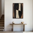 thumbnail image 3 of Eastern Print Earth Embrace Abstract Poster - Wabi Sabi Organic Minimalist Wall Art, Size 12x18 UNFRAMED, 3 of 5
