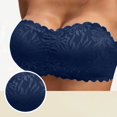thumbnail image 7 of Admvng Women's Lace Strapless Bra Wireless Seamless Push Up Bra, 7 of 7