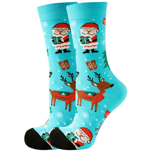 Txlixc Calcetines de Navidad lindos y novedosos para mujeres Txlixc moda