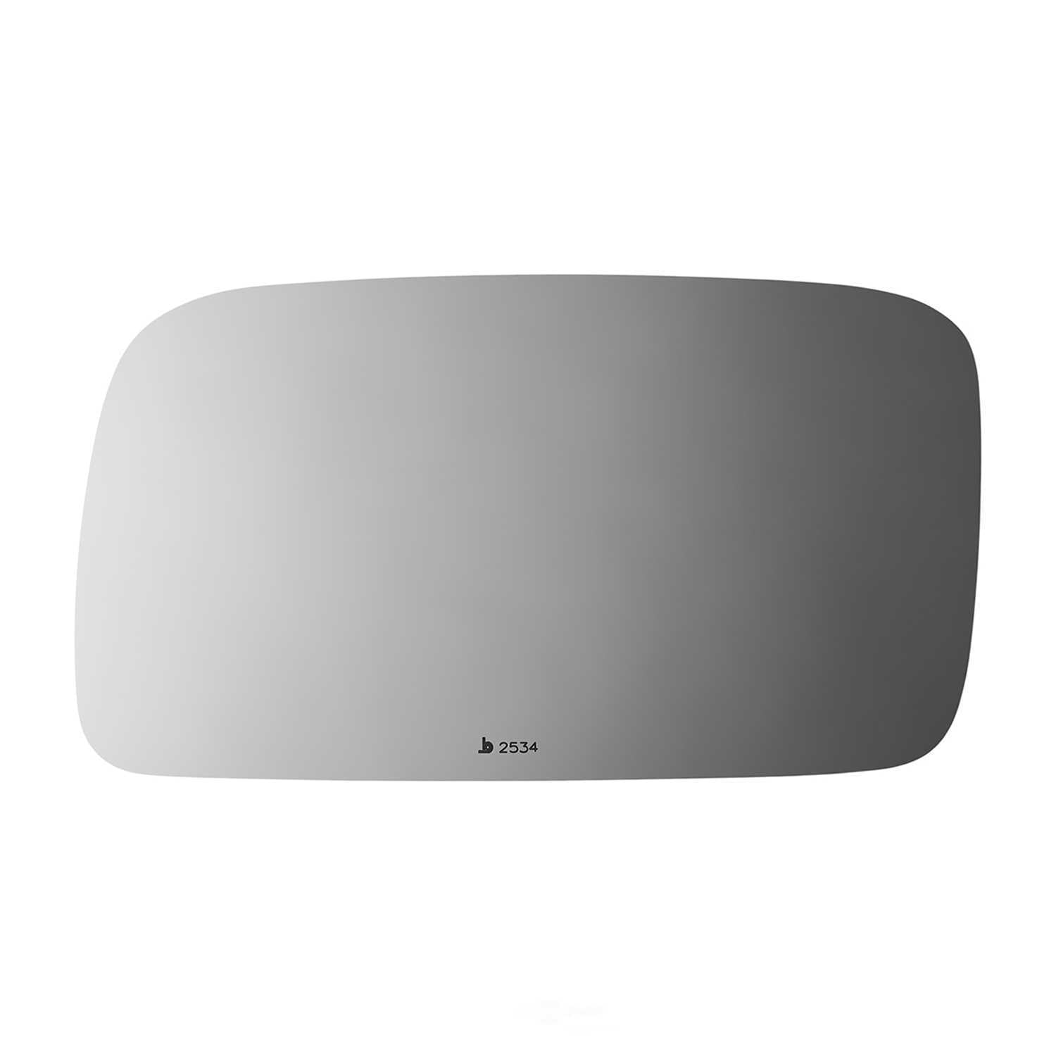 Burco Side View Mirror Replacement Glass - Clear Glass - 2534