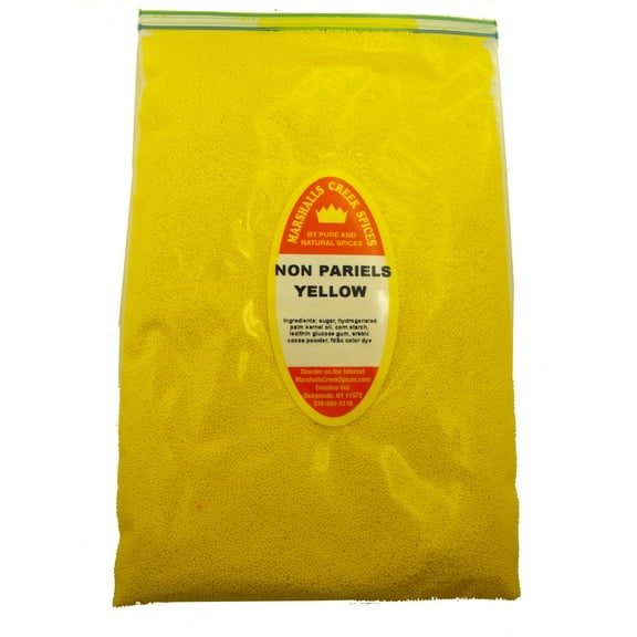Family Size Refill Marshalls Creek Spices Non Pariels Yellow Seasoning, 40 Ounce
