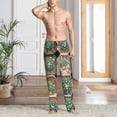 thumbnail image 2 of Sikiie Cactus Garden Pajama Pants Men, PJ Bottoms, Sleep & Lounge Pants-XX-Large, 2 of 6