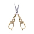 thumbnail image 2 of Sewing Scissors, Professional Reliable Embroidery Scissors Compact Portable Hardening Treatment  For Paper Products For Cutting Narrow Spaces For Craftsmanship, 2 of 8