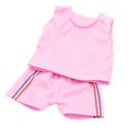 thumbnail image 3 of Ropa de Uniforme Deportivo para Muñeca Camiseta Pantalones Deportivas para Muñeca Pequeña Rosado Baoblaze Uniforme deportivo de muñeca, 3 of 6