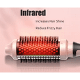 thumbnail image 3 of 38mm Infrared Hair Curling Wand & Styling Brush - Fast Heating Anti-Scald Curling Iron for Effortless Waves & Straightening, 3 of 6