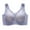 Gray, variant on Women's Active Bras Wireless Padded Lace U Shape Bra Removable Molded Soft Cup Comfy Seamless Bralette Medium Impact Support Crop Vest Tops for Sleeping Sports Fitness Yoga, Full Cup, M-2XL