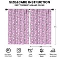 thumbnail image 2 of Blackout Kids Curtains,Pink Unicorn Rainbow Cloud Pattern Childrens Insulated Curtains Set Of 2,Bedroom Essentials,Toddler Room Decor 52"x84", 2 of 5